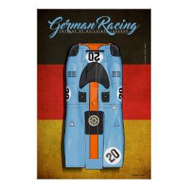 German Racing 917 G No.20 Perfect Poster