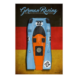 German Racing 917 G No.22 Perfect Poster