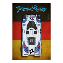 German Racing 917 M No.22 Perfect Poster