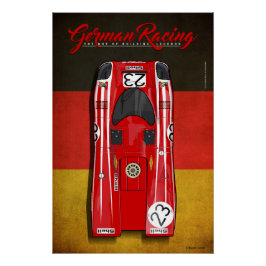 German Racing 917 Salzburg Perfect Poster