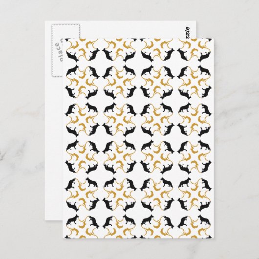 German Shehherd Briefkaart (Voorkant / Achterkant)