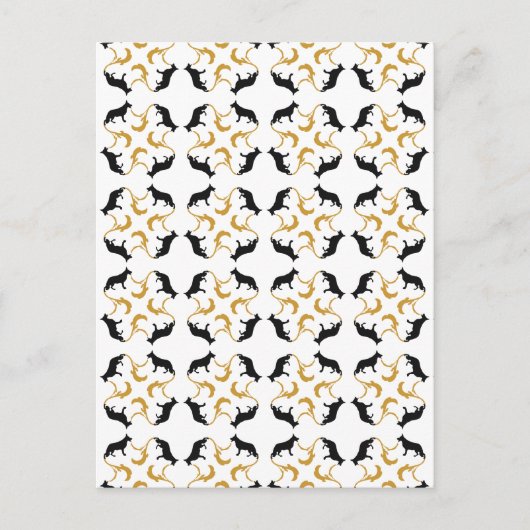 German Shehherd Briefkaart (Voorkant)