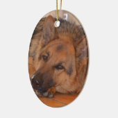 German Shepard ~ Design Stella Keramisch Ornament (Links)