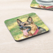 German Shepard Drankjes Onderzetter (Linkerzijde)