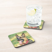 German Shepard Drankjes Onderzetter (Rechterzijde)