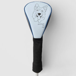 German Shepard Golfheadcover