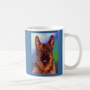 German Shepard Koffiemok