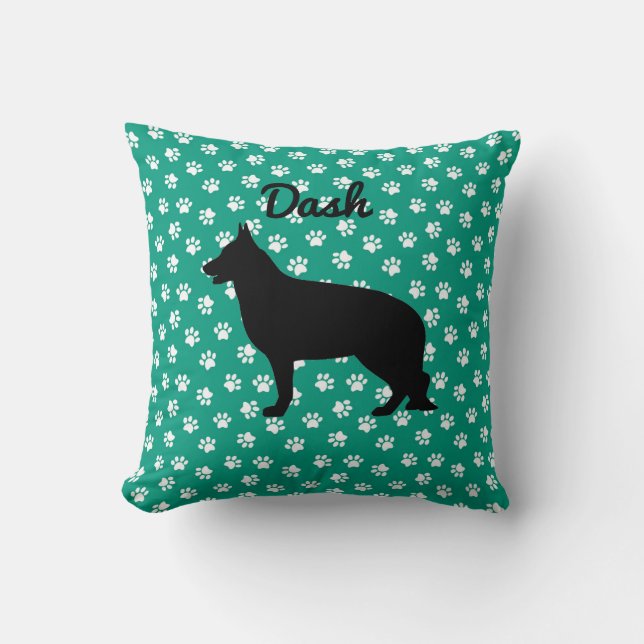 German Shepard Pillow Kussen (Voorkant)