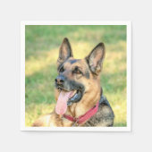 German Shepard Servetten (Voorkant)