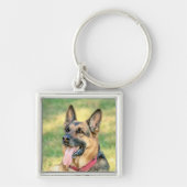 German Shepard Sleutelhanger (Voorkant)