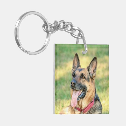 German Shepard Sleutelhanger (Voorkant Links)