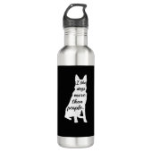 German Sheperd I like Dogs White Design Waterfles (Voorkant)