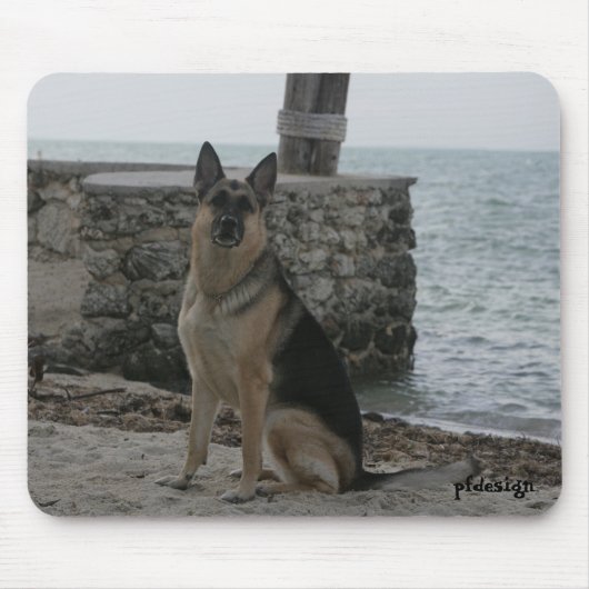 German Sheperd Muismat (Voorkant)
