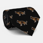 German Sheperd Stropdas (Opgerold)
