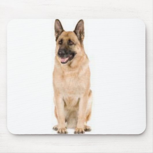German Shephard Dog Mousepad Muismat (Voorkant)