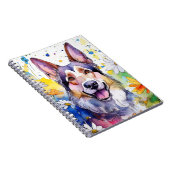 German Shephard Spiral Notitieboek (Rechterzijde)