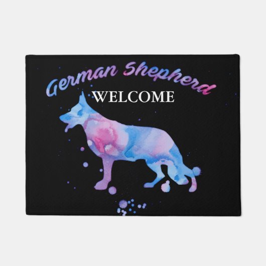 German Shepher Deurmat (Voorkant)