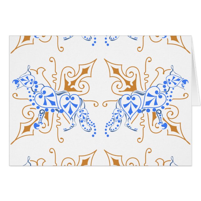 German Shepherd abstract (Voorkant Horizontaal)