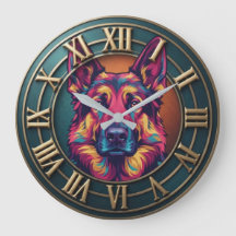 German Shepherd Abstract Dog Art | Pet Owner Gift