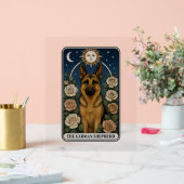 German Shepherd Acryl Bord (Huwelijk)