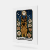 German Shepherd Acryl Bord (Hoek)