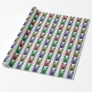 German Shepherd All Occasion Wrapping Paper Cadeaupapier