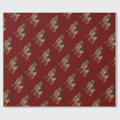 German Shepherd Alsatian Cadeaupapier (Vlak)