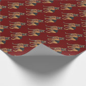 German Shepherd Alsatian Cadeaupapier (Hoek)