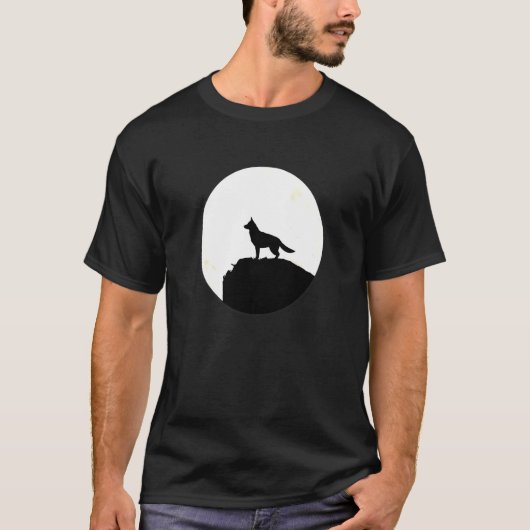 German Shepherd Alsatian Dog T-shirt (Voorkant)