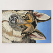German Shepherd, Alsation Legpuzzel (Horizontaal)