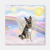 German Shepherd Angel (3) Magneet (Voorkant)