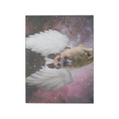 German Shepherd Angel Notitieblok (Linkerzijde)