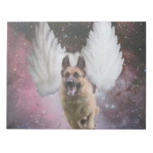 German Shepherd Angel Notitieblok (Voorkant)