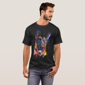 German Shepherd Art 203 T-shirt (Voorkant volledig)