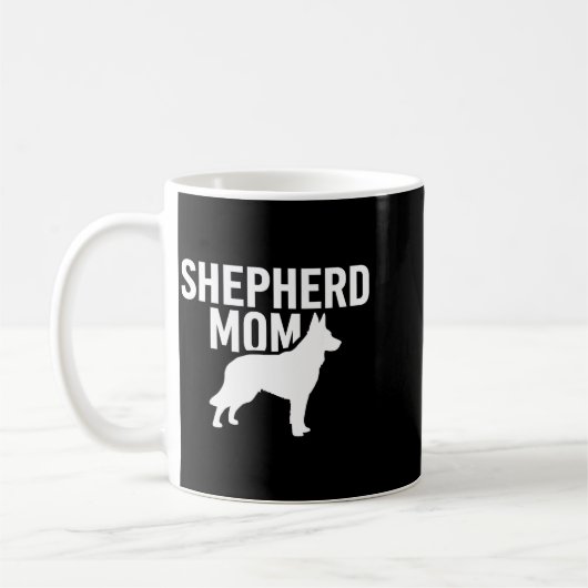 German Shepherd Art For Women Girls German Shepher Koffiemok (Links)