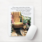 German Shepherd Art Gifts Muismat (Met muis)