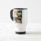German Shepherd Art Gifts Reisbeker (Voorkant links)