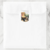 German Shepherd Art Gifts Ronde Sticker (Tas)