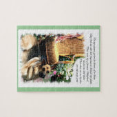 German Shepherd Art Summer Garden Legpuzzel (Horizontaal)