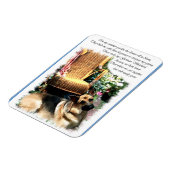 German Shepherd Art Summer Garden Magneet (Linkerzijde)