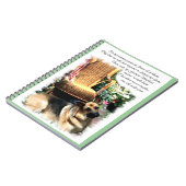 German Shepherd Art Summer Garden Notitieboek (Linkerzijde)