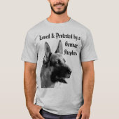 German Shepherd Art T-shirt (Voorkant)