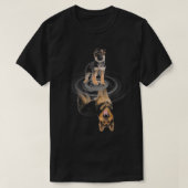 GERMAN SHEPHERD Baby Reflection Mirror GERMAN SHEP T-shirt (Design voorkant)