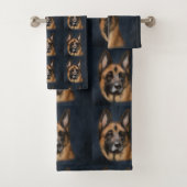 GERMAN SHEPHERD BAD HANDDOEK (Insitu)
