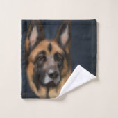 GERMAN SHEPHERD BAD HANDDOEK (Wasdoekje)