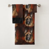GERMAN SHEPHERD BAD HANDDOEK (Insitu)
