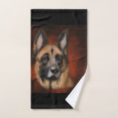 GERMAN SHEPHERD BAD HANDDOEK (Handdoek)