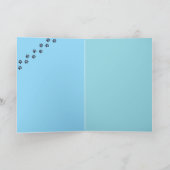 German Shepherd Basketball Kaart (Binnen)