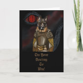 German Shepherd Bedankkaart (Voorkant)