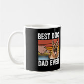 German Shepherd Best Dog Dad ever Mam Koffiemok (Links)
